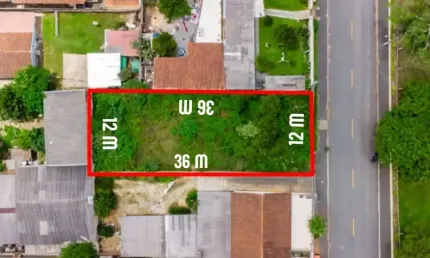 Terreno à venda na Rua Cinfrônio de Andrade, 163, Jardim do Norte, Almirante Tamandaré