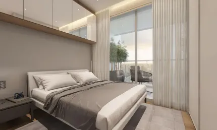 Studio novo para investidores de 19 m²  no centro de Curitiba no Manhattan Tower