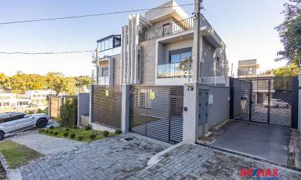 Sobrado Triplex Novo à venda, 136m² com Terraço Incrível no Cascatinha – Curitiba/PR