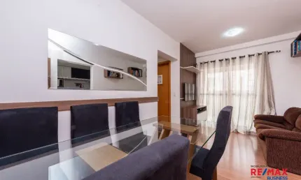 Apartamento a venda no New Residence no Capão Raso, andar baixo, 2 quartos com suíte em condomínio Clube