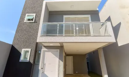 Sobrado à venda, 3 quartos, 1 suíte, 2 vagas em condomínio -  santa felicidade - curitiba