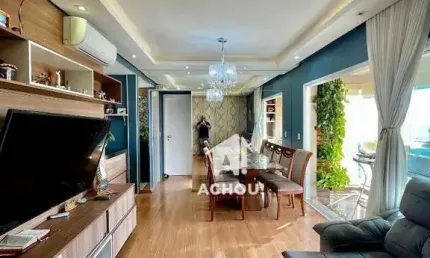 APARTAMENTO NOVO, ANDAR ALTO, GLEBA FAZENDA PALHANO, MOBILIADO, LAZER COMPLETO,
