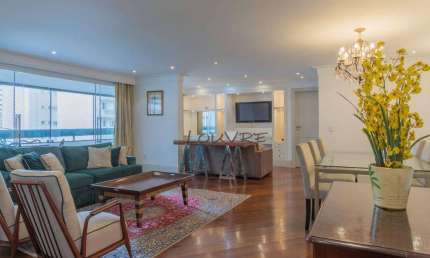 Apartamento para alugar, 147 m² por R$ 17.708,00/mês - Moema - São Paulo/SP
