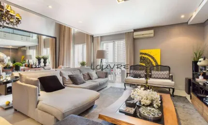 Apartamento duplex à venda, 163 m² por r$ 4.890.000,00 - moema - são paulo/sp