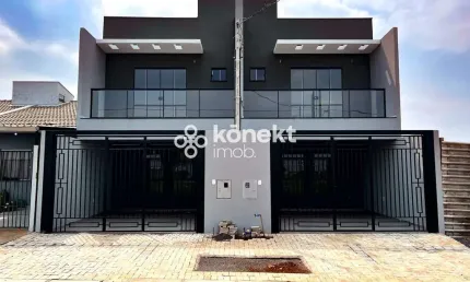 Sobrado com 2 quartos e 1 suíte no Florais do Paraná  -  Cascavel