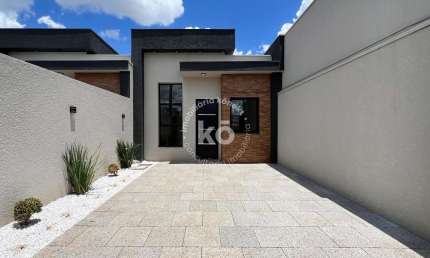 Casa com 1 Suíte + 1 Quarto no Mantovani  -  Cascavel