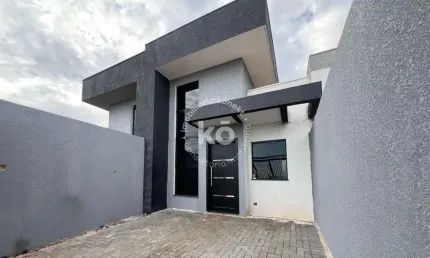 Casa com 1 suíte e 1 quarto no Positano  -  Cascavel
