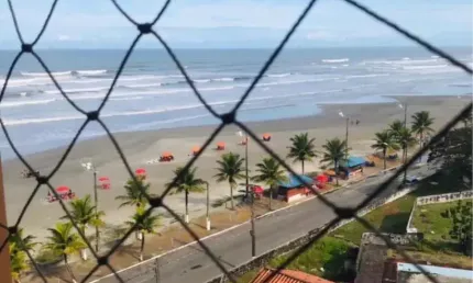 Apartamento com 1 quarto à venda na Avenida Governador Mario Covas Junior, 12000, Balneário Itaguaí, Mongaguá