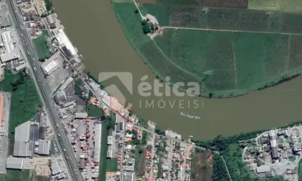 Terreno à venda,7000.00 m , Salseiros, ITAJAI - SC trapiche de 35mt de  comprime