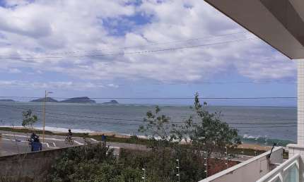 Excelente apartamento com vista para o mar com 02 quartos na av. Atlântica