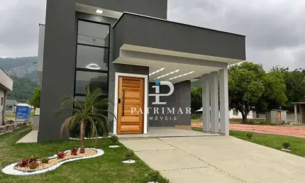 Casa com 3 quartos à venda no condomínio vivere, 117 m² por r$ 590.000 - são josé de imbassai - maricá/rj
