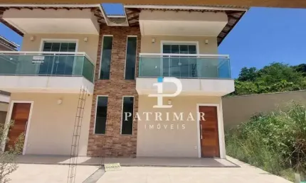 Casa com 2 quartos à venda, 70 m² por r$ 410.000 - barroco (itaipuaçu) - maricá/rj