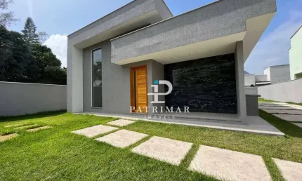 Casa com 3 quartos à venda, 111 m² por r$ 499.000 - bosque fundo - maricá/rj
