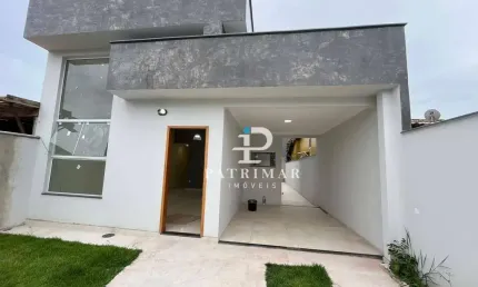Casa à venda com 3 quartos, área gourmet e piscina – 136 m² por R$ 880.000 Localização: Jardim Atlântico Oeste – Maricá/RJ