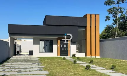 Casa com 3 dormitórios à venda, 120 m² por R$ 870.000,00 - Jardim Atlântico Central - Maricá/RJ