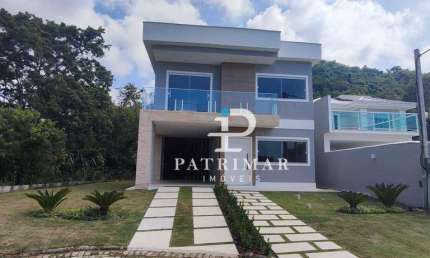 Casa Duplex com 3 Quartos, Área Gourmet e Piscina à Venda , 164m² por R$ 750.000,00 Cond Pedra de Inoa  - Cajueiros - Itaipuaçu - Maricá/RJ