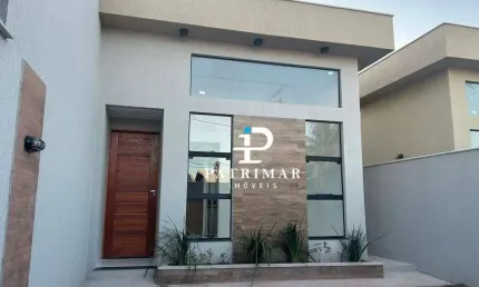 Casa com 3 Quartos à venda, 114 m² por R$ 570.000 - Jardim Atlântico Central (Itaipuaçu) - Maricá/RJ