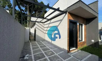 Casa com 3 dormitórios à venda, 70 m² por R$ 488.990,00 - Colônia Rio Grande - São José dos Pinhais/PR