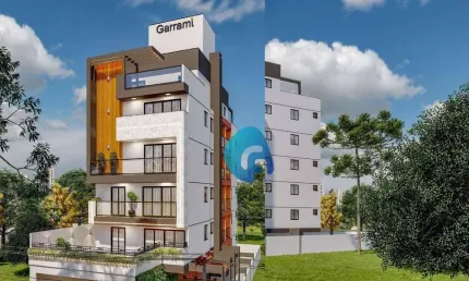 Apartamento com 3 dormitórios à venda, 78 m² por r$ 616.706,00 - centro - são josé dos pinhais/pr