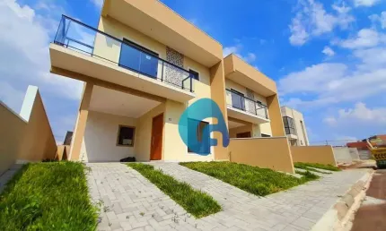 Sobrado com 3 dormitórios à venda, 129 m² por R$ 749.990,00 - Ouro Fino - São José dos Pinhais/PR