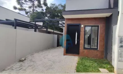 Casa com 2 dormitórios para alugar, 59 m² - Colônia Rio Grande - São José dos Pinhais/PR