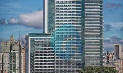 Studio centro 1 dormitório à venda, 26 m² por r$ 329.800 - centro - curitiba/pr