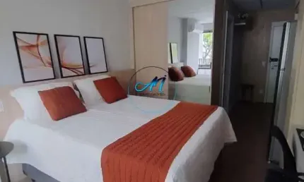 Studio decorado e localizado na Vila Madalena! Investimento