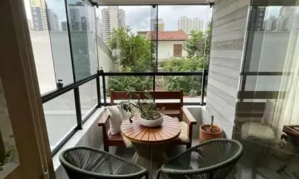 Apartamento a venda, 03 quartos c/suíte, 02 vagas,  no Cabral em Curitiba PR