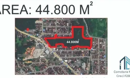 Terreno/área localizada na zona urbana, COM 44.800M, ideal para condomínios em Paranaguamirim Joinville - PR