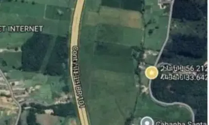 Terreno em Biguaçu - SC, com 140mil m2, 04 frentes, 2 frentes para a BR.