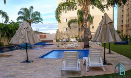 Apartamento clube completo 02 quartos c/ suíte, vaga coberta no Bacacheri em Curitiba PR
