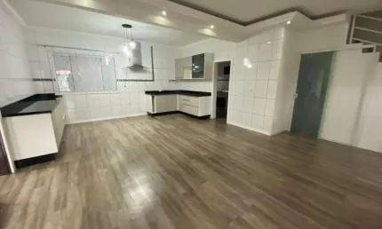 Sobrado geminado no nova brasília com 3 quartos para locação, 150 m²