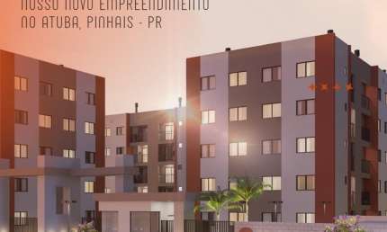 Apartamento 2 quartos no ATUBA - PINHAIS. MINHA CASA MINHA VIDA