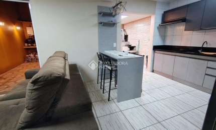 Casa em condomínio fechado com 2 quartos à venda na Irmã Maria Hiltgardis, 376, Olaria, Canoas, 54 m2 por R$ 350.000