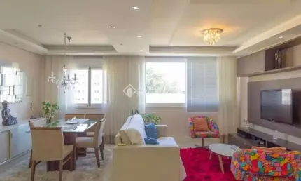 Apartamento com 2 quartos para alugar na avenida doutor sezefredo azambuja vieira, 2277, marechal rondon, canoas, 72 m2 por r$ 3.500