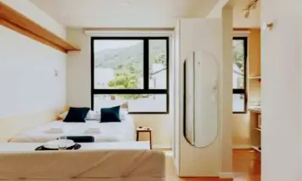 Apartamento com 1 quarto à venda na Rua da Quaresmeira Roxa, 431, Cachoeira do Bom Jesus, Florianópolis, 23 m2 por R$ 420.000