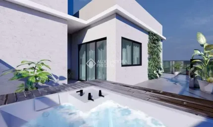 Cobertura com 1 quarto à venda na Servidão Luciano Torquato Vigânico, 167, Campeche, Florianópolis, 60 m2 por R$ 1.597.000