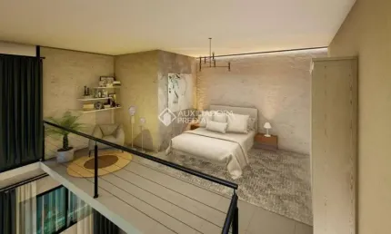 Loft com 1 quarto à venda na Servidão Luciano Torquato Vigânico, 167, Campeche, Florianópolis, 42 m2 por R$ 1.193.000