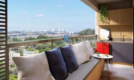 Lançamento na Ribeirânia - Apartamento com suíte e sacada