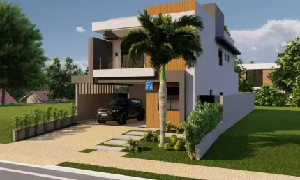 Casa sobrado à venda em condomínio buona vita ribeirão