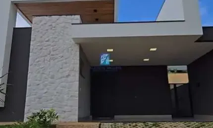 Casa térrea á venda no Condomínio Terras de Siena 4 suítes