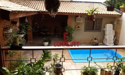 Casa Sobrado com 3 dormitórios à venda, 246 m² por R$ 750.000 - Parque dos Bandeirantes - Ribeirão Preto/SP