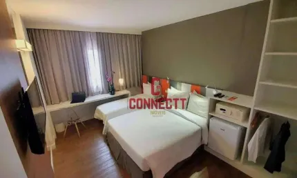 Apartamento à venda, 37 m² por r$ 270.000,00 - parque industrial lagoinha - ribeirão preto/sp