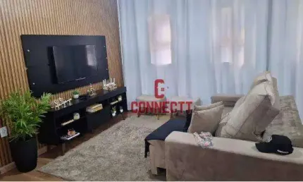 Casa com 3 dormitórios à venda, 150 m² por R$ 355.000,00 - Jardim Florestan Fernandes - Ribeirão Preto/SP