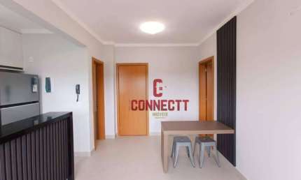 Apartamento com 1 dormitório para alugar, 44 m² por R$ 2.965,00/mês - Jardim Recreio - Ribeirão Preto/SP