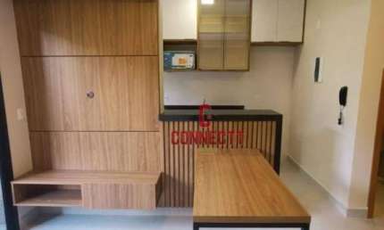 Apartamento, 44 m² - venda por R$ 315.000,00 ou aluguel por R$ 2.665,00/mês - Jardim Recreio - Ribeirão Preto/SP