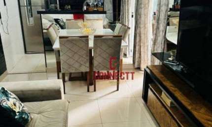 Apartamento com 2 dormitórios à venda, 48 m² por R$ 195.000 - Jardim Silvio Passalacqua - Ribeirão Preto/SP