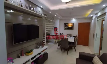 Apartamento Cobertura com 3 quartos à venda, 126 m² por R$ 495.000 - Ipiranga - Ribeirão Preto/SP