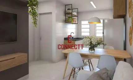 Casa com 2 dormitórios à venda, 58 m² por R$ 285.000,00 - Parque das Gaivotas  - Ribeirão Preto/SP