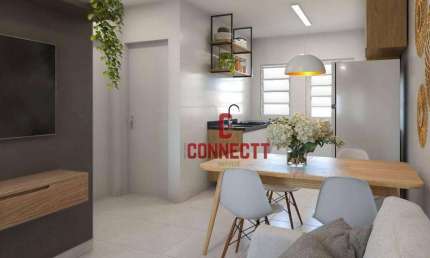 Casa com 2 dormitórios à venda, 58 m² por R$ 285.000,00 - Parque das Gaivotas  - Ribeirão Preto/SP